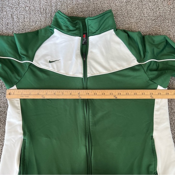 Vintage Nike Dri-Fit Team Sport Full Zip Jacket Size L (14-16) Red/Black Label - Picture 6 of 13